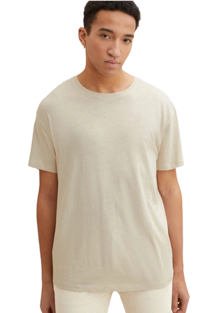 T-SHIRT PATTERNED  ΑΝΔΡΙΚΟ TOM TAILOR ECRU