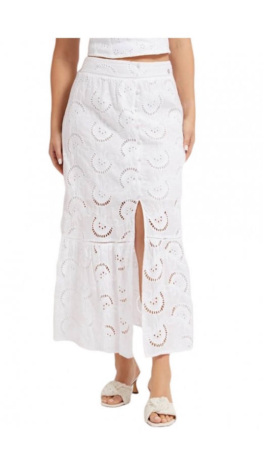 ΦΟΥΣΤΑ SMERALDA ΓΥΝΑΙΚΕΙΑ GUESS WHITE