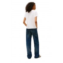 TOMMY JEANS REG ESSENTIAL LOGO 2 TEE EXT T-SHIRT ΜΠΛΟΥΖΑ ΓΥΝΑΙΚΕΙΑ OFF WHITE