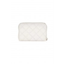 GUESS GIULLY SLG MEDIUM ZIP AROUND ΠΟΡΤΟΦΟΛΙ ΓΥΝΑΙΚΕΙΟ OFF WHITE
