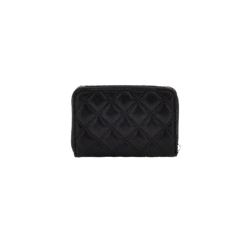 GUESS GIULLY SLG MEDIUM ZIP AROUND ΠΟΡΤΟΦΟΛΙ ΓΥΝΑΙΚΕΙΟ BLACK