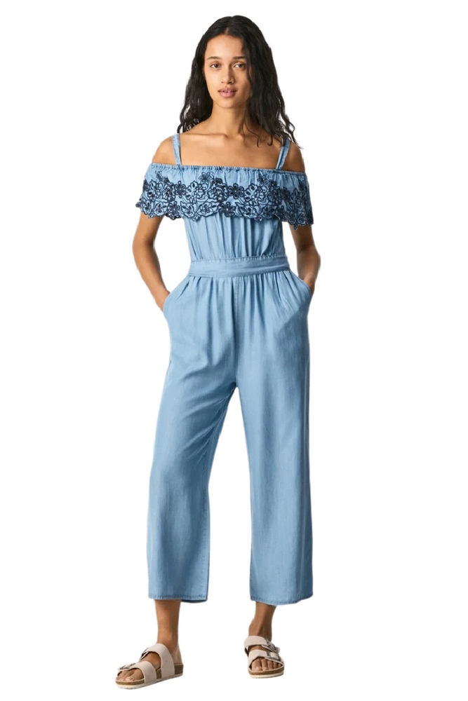 ΦΟΡΜΑ  ΟΛΟΣΩΜΗ ΓΥΝΑΙΚΕΙΑ PEPE JEANS LONDON BLUE