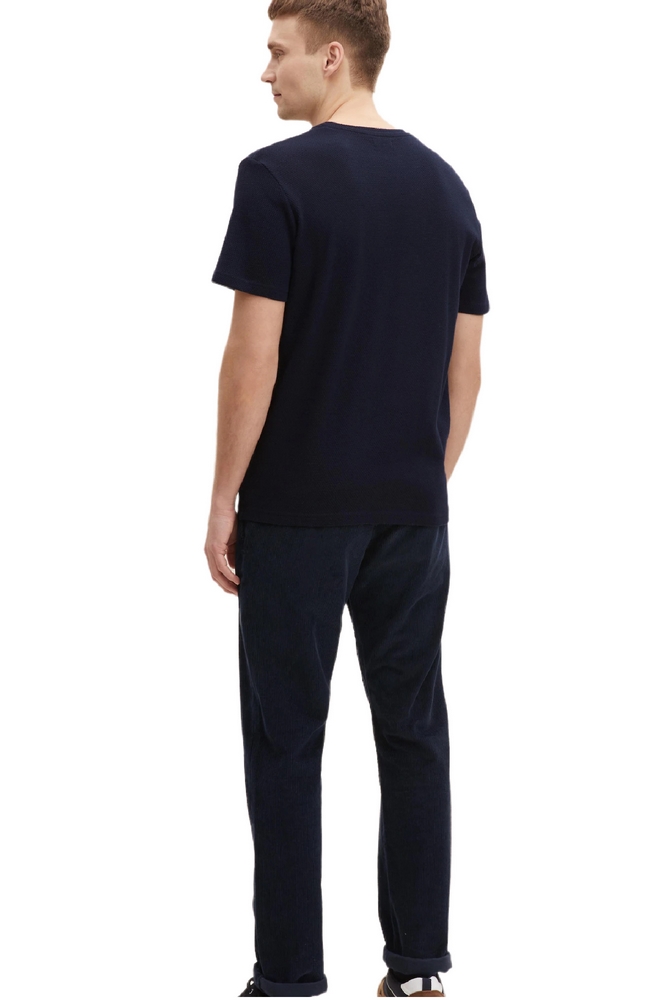 T-SHIRT TEXTURED ΑΝΔΡΙΚΟ TOM TAILOR NAVY