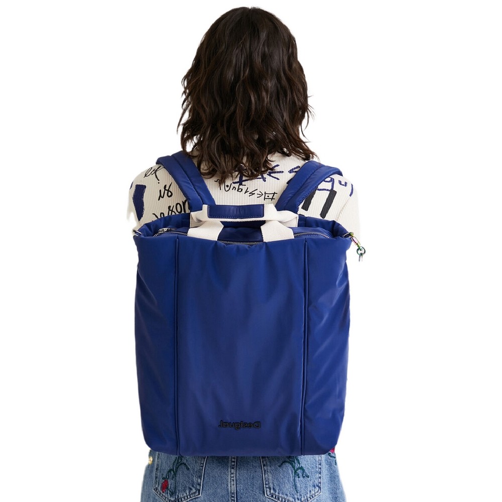 ΤΣΑΝΤΑ W BOLS HAPPY ESTAMBUL ΓΥΝΑΙΚΕΙΑ DESIGUAL BLUE