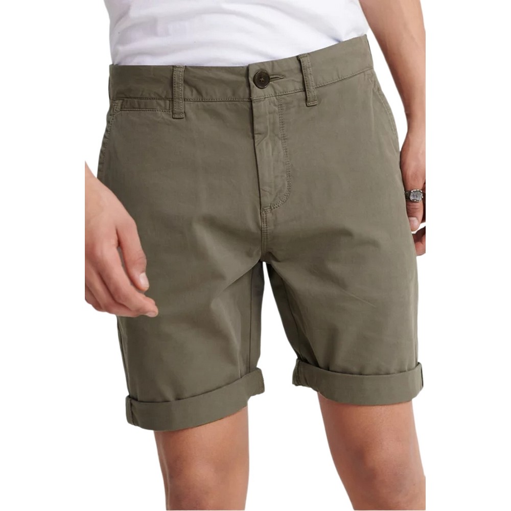 ΒΕΡΜΟΥΔΑ INTRENATIONAL CHINO ΑΝΔΡΙΚΗ SUPERDRY GREEN