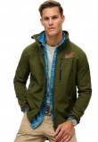 SUPERDRY D2 SDCD SOFTSHELL TREKKER TRACK JACKET ΜΠΟΥΦΑΝ ΑΝΔΡΙΚΟ KHAKI