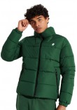 ΜΠΟΥΦΑΝ PUFFER  ΑΝΔΡΙΚΟ SUPERDRY DARK GREEN