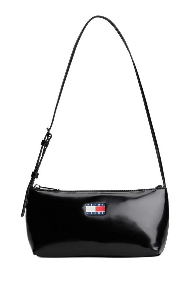TOMMY JEANS MUST SHOULDER BAG ΤΣΑΝΤΑ ΓΥΝΑΙΚΕΙΑ BLACK