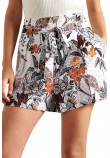 ΣΟΡΤΣ PRINTED PAPERBAG ΓΥΝΑΙΚΕΙΟ SUPERDRY FLORAL