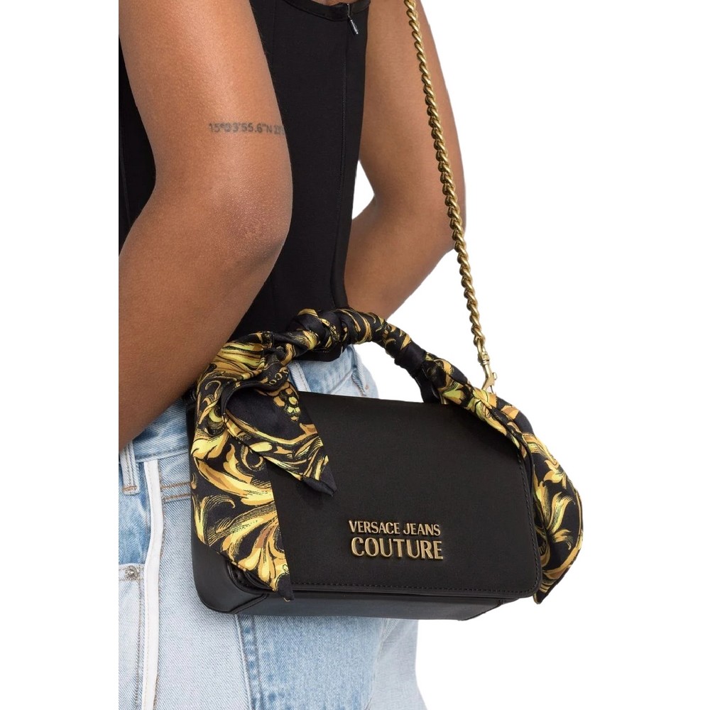 ΤΣΑΝΤΑ RANGE A ΓΥΝΑΙΚΕΙΑ VERSACE JEANS COUTURE BLACK