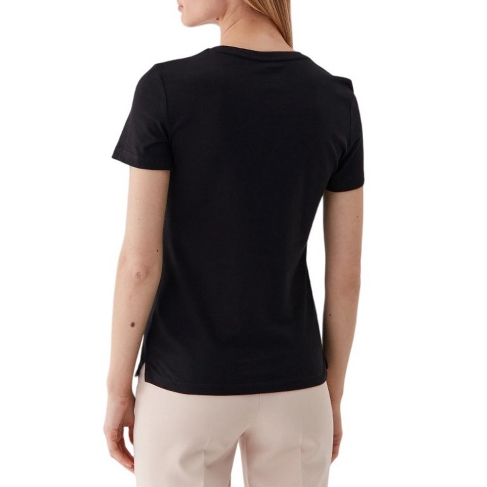 GUESS CN ORIGINAL T-SHIRT ΜΠΛΟΥΖΑ ΓΥΝΑΙΚΕΙΑ BLACK