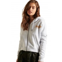ZAKETA ΦΟΥΤΕΡ ΓΥΝΑΙΚΕΙΑ SUPERDRY GREY ZAKETA ΦΟΥΤΕΡ ΓΥΝΑΙΚΕΙΑ SUPERDRY GREY