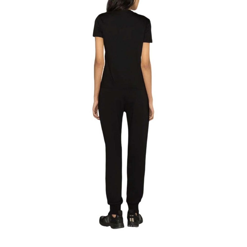 VERSASE JEANS COUTURE  LOGO THICK FOIL T-SHIRT ΓΥΝΑΙΚΕΙΟ BLACK