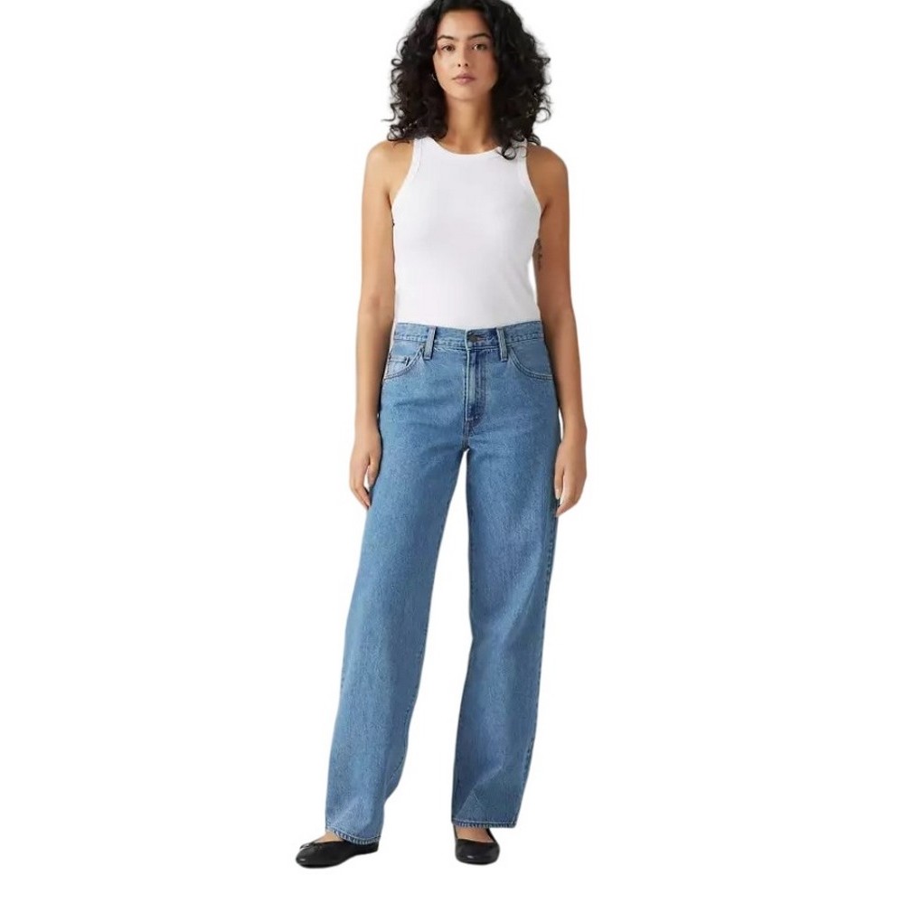 LEVIS® BAGGY DAD JEANS ΠΑΝΤΕΛΟΝΙ ΓΥΝΑΙΚΕΙΟ INDIGO