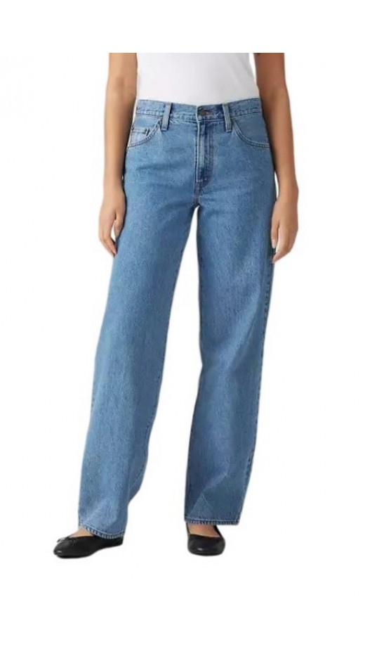 LEVIS® BAGGY DAD JEANS ΠΑΝΤΕΛΟΝΙ ΓΥΝΑΙΚΕΙΟ INDIGO