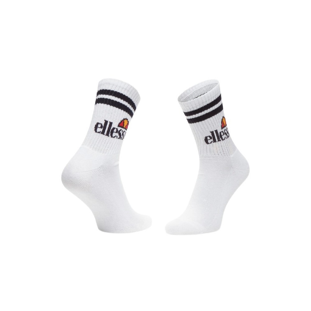 ELLESSE PULLO 3PK SOCKS ΚΑΛΤΣΕΣ ΑΝΔΡΙΚΕΣ WHITE