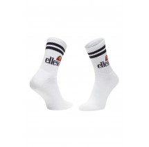 ELLESSE PULLO 3PK SOCKS ΚΑΛΤΣΕΣ ΑΝΔΡΙΚΕΣ WHITE