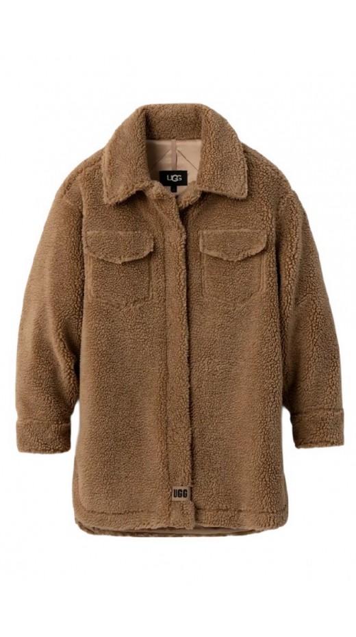 UGG FRANKIE UGGFLUFF SHIRTJACKET ΜΠΟΥΦΑΝ ΓΥΝΑΙΚΕΙΟ CAMEL