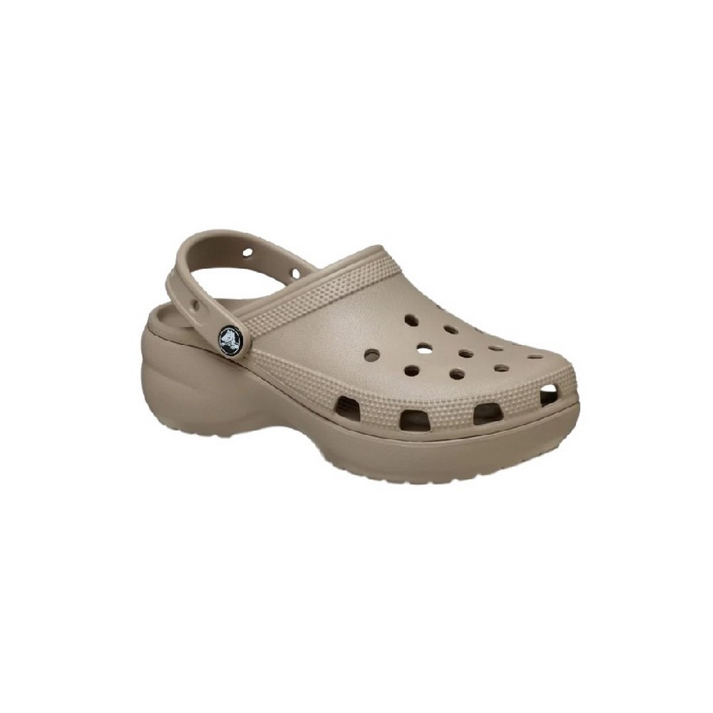 CROCS CLASSIC PLATFORM CLOG 206750 ΠΕΔΙΛΟ ΓΥΝΑΙΚΕΙΟ TAUPE