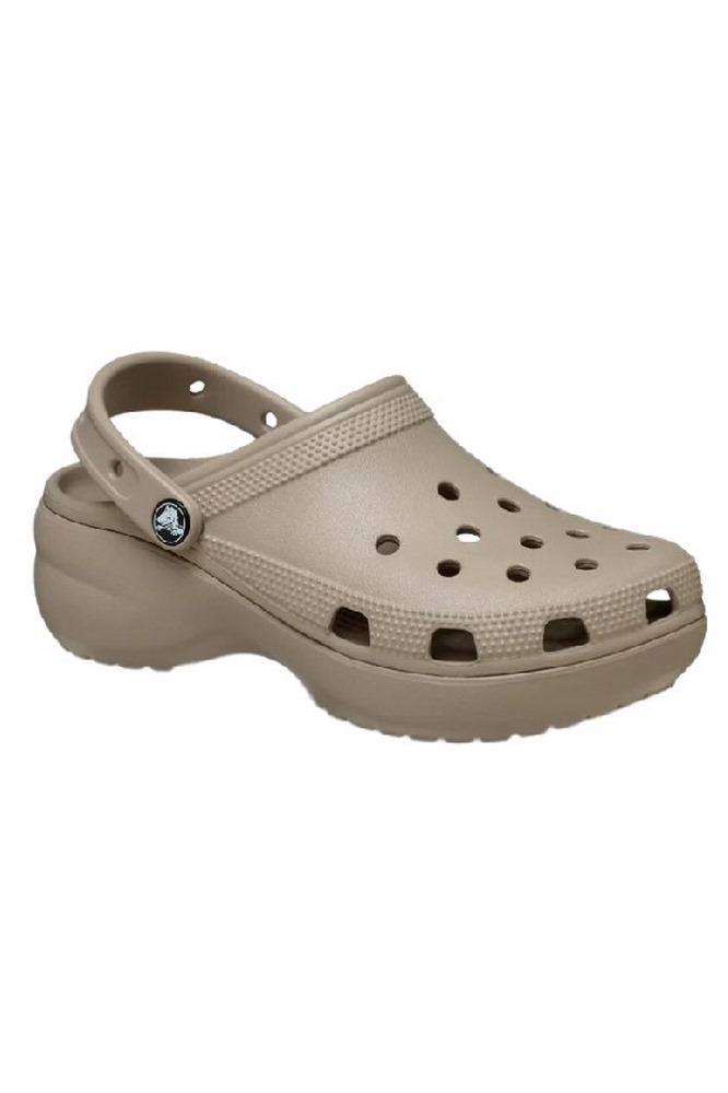 CROCS CLASSIC PLATFORM CLOG 206750 ΠΕΔΙΛΟ ΓΥΝΑΙΚΕΙΟ TAUPE