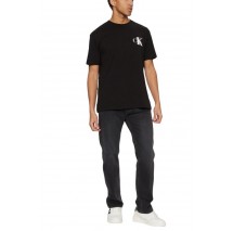 CALVIN KLEIN JEANS BOLD CK TEE T-SHIRT ΜΠΛΟΥΖΑ ΑΝΔΡΙΚΗ BLACK