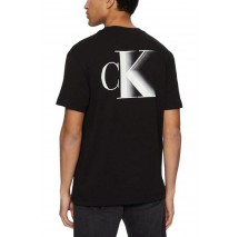 CALVIN KLEIN JEANS BOLD CK TEE T-SHIRT ΜΠΛΟΥΖΑ ΑΝΔΡΙΚΗ BLACK