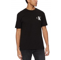 CALVIN KLEIN JEANS BOLD CK TEE T-SHIRT ΜΠΛΟΥΖΑ ΑΝΔΡΙΚΗ BLACK