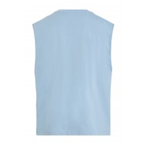 CALVIN KLEIN JEANS MONOLOGO SLEEVELESS T-SHIRT ΜΠΛΟΥΖΑ ΑΝΔΡΙΚΗ CIEL