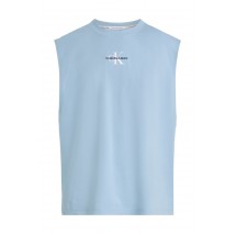 CALVIN KLEIN JEANS MONOLOGO SLEEVELESS T-SHIRT ΜΠΛΟΥΖΑ ΑΝΔΡΙΚΗ CIEL