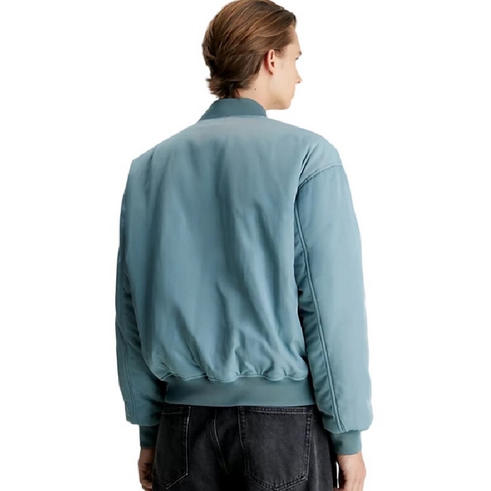 CALVIN KLEIN JEANS BOMBER JACKET ΜΠΟΥΦΑΝ ΑΝΔΡΙΚΟ GOBLIN BLUE