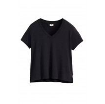 LEVIS BOXY VNECK TEE A87740008 T-SHIRT ΜΠΛΟΥΖΑ ΓΥΝΑΙΚΕΙΑ BLACK