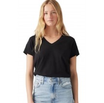 LEVIS BOXY VNECK TEE A87740008 T-SHIRT ΜΠΛΟΥΖΑ ΓΥΝΑΙΚΕΙΑ BLACK