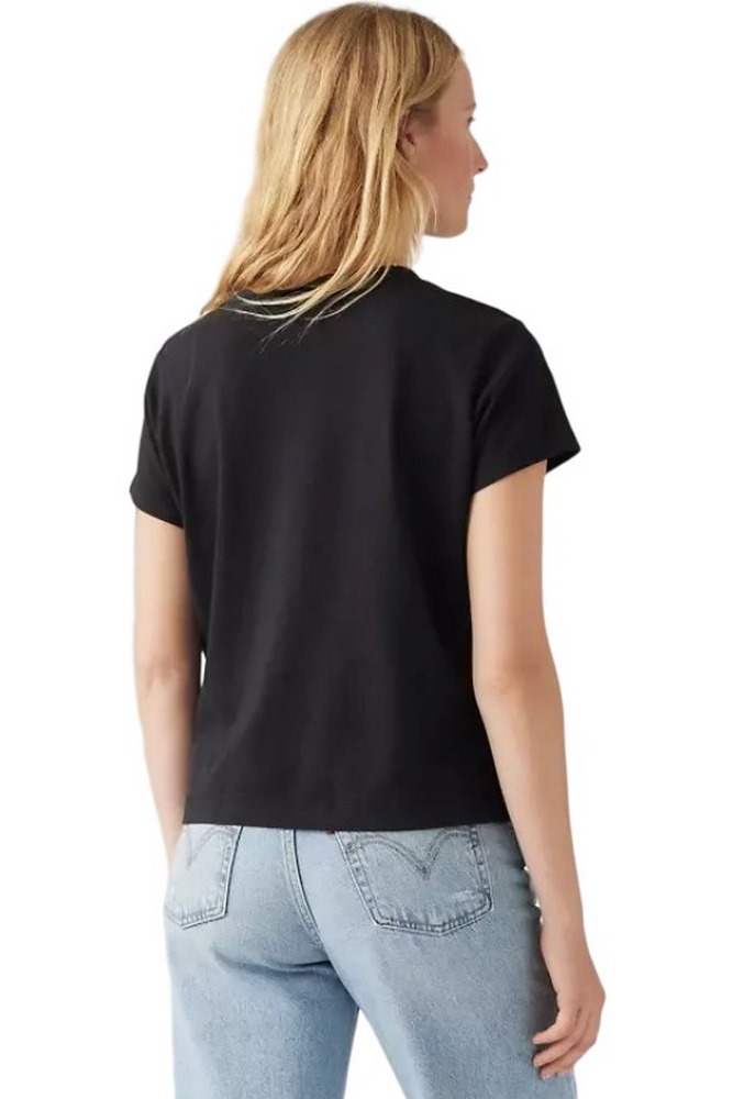 LEVIS BOXY VNECK TEE A87740008 T-SHIRT ΜΠΛΟΥΖΑ ΓΥΝΑΙΚΕΙΑ BLACK
