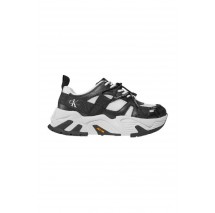 CALVIN KLEIN JEANS CHUNKY RUNNER VIBRAM MIX ML FAD ΠΑΠΟΥΤΣΙ ΓΥΝΑΙΚΕΙΟ BLACK/WHITE