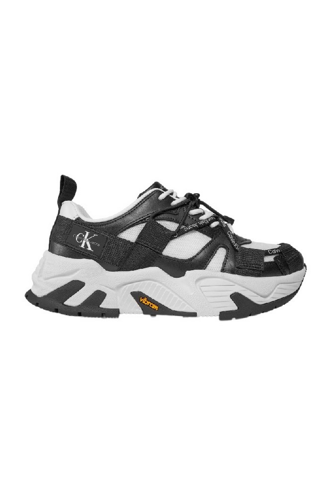 CALVIN KLEIN JEANS CHUNKY RUNNER VIBRAM MIX ML FAD ΠΑΠΟΥΤΣΙ ΓΥΝΑΙΚΕΙΟ BLACK/WHITE