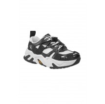 CALVIN KLEIN JEANS CHUNKY RUNNER VIBRAM MIX ML FAD ΠΑΠΟΥΤΣΙ ΓΥΝΑΙΚΕΙΟ BLACK/WHITE