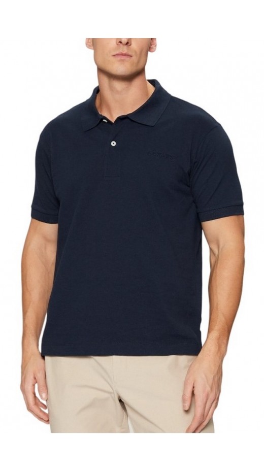 GUESS JEANS SS EMBRO LOGO POLO ΜΠΛΟΥΖΑ ΑΝΔΡΙΚΗ NAVY