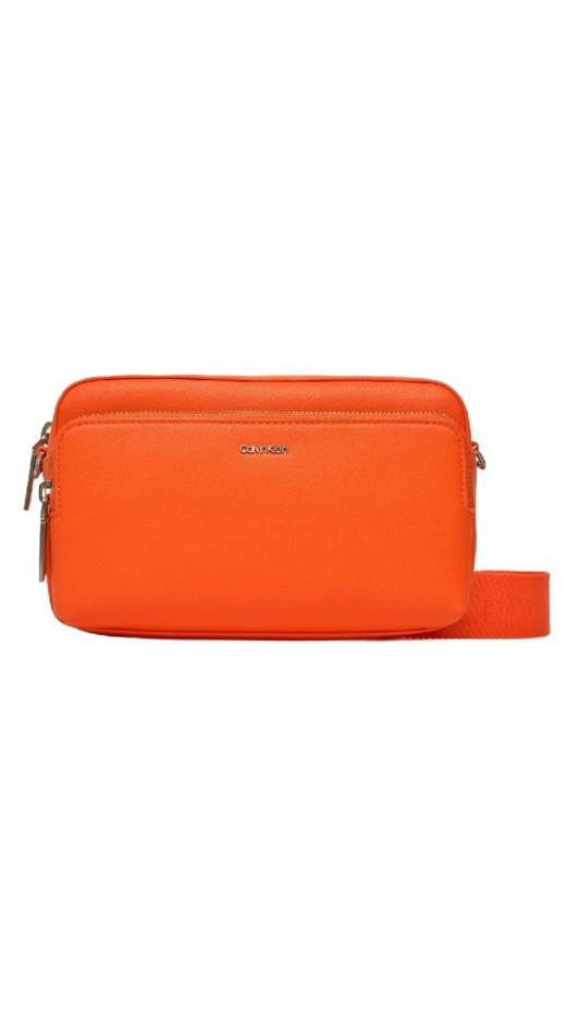 CALVIN KLEIN JEANS MUST CAMERA BAG ΤΣΑΝΤΑ ΓΥΝΑΙΚΕΙΑ ORANGE