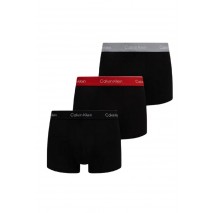 CALVIN KLEIN LOW RISE TRUNK 3PK ΕΣΩΡΟΥΧΟ ΑΝΔΡΙΚΟ BLACK/RED