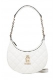 GUESS BESSEY HOBO SHOULDER BAG ΤΣΑΝΤΑ ΓΥΝΑΙΚΕΙΑ WHITE