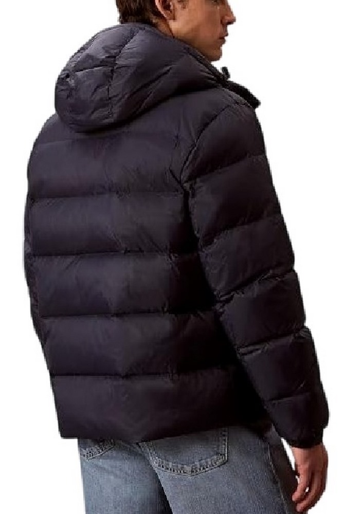 CALVIN KLEIN JEANS LS NYLON ZIP OFF HOOD DOWN PUFFER ΜΠΟΥΦΑΝ ΑΝΔΡΙΚΟ NAVY