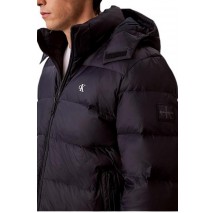 CALVIN KLEIN JEANS LS NYLON ZIP OFF HOOD DOWN PUFFER ΜΠΟΥΦΑΝ ΑΝΔΡΙΚΟ NAVY