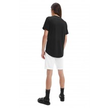 CALVIN KLEIN JEANS BADGE TURN UP SLEEVE T-SHIRT ΑΝΤΡΙΚΟ BLACK CALVIN KLEIN JEANS BADGE TURN UP SLEEVE T-SHIRT ΑΝΤΡΙΚΟ BLACK
