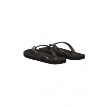 CALVIN KLEIN FLIP FLOP TPU METALLIC ΠΑΝΤΟΦΛΑ ΓΥΝΑΙΚΕΙΑ BLACK/BLACK