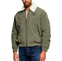 TOMMY JEANS FLAG AVIATOR JACKET ΜΠΟΥΦΑΝ ΑΝΔΡΙΚΟ OLIVE