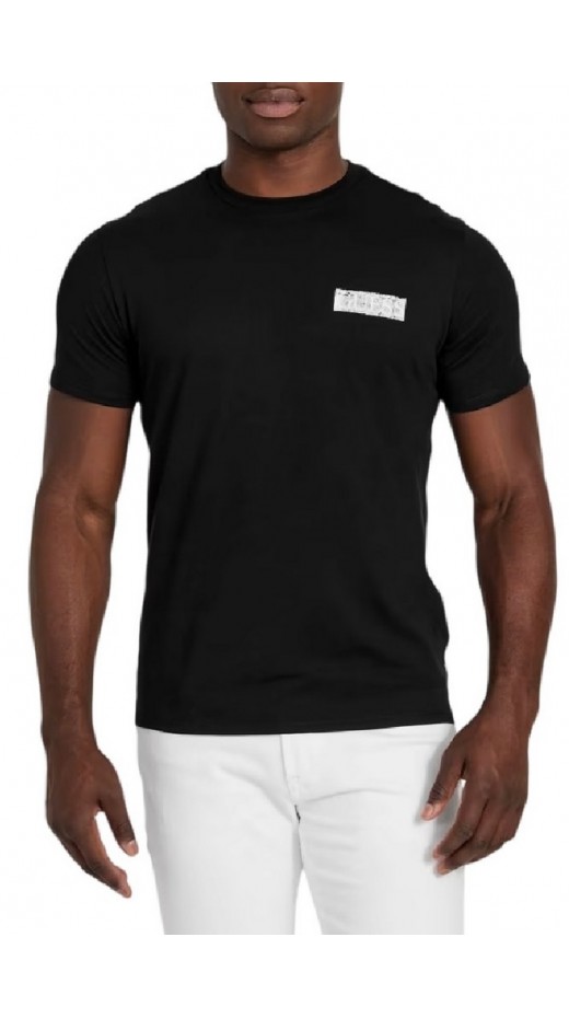 GUESS BSC PAINTERS TEE T-SHIRT ΜΠΛΟΥΖΑ ΑΝΔΡΙΚΗ BLACK