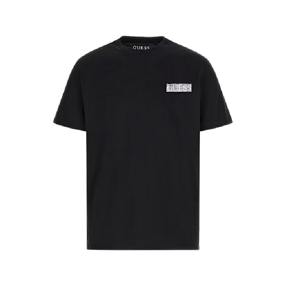 GUESS BSC PAINTERS TEE T-SHIRT ΜΠΛΟΥΖΑ ΑΝΔΡΙΚΗ BLACK