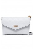 ΤΣΑΝΤΑ ZANELLE FLAP BAG ΓΥΝΑΙΚΕΙΑ GUESS WHITE