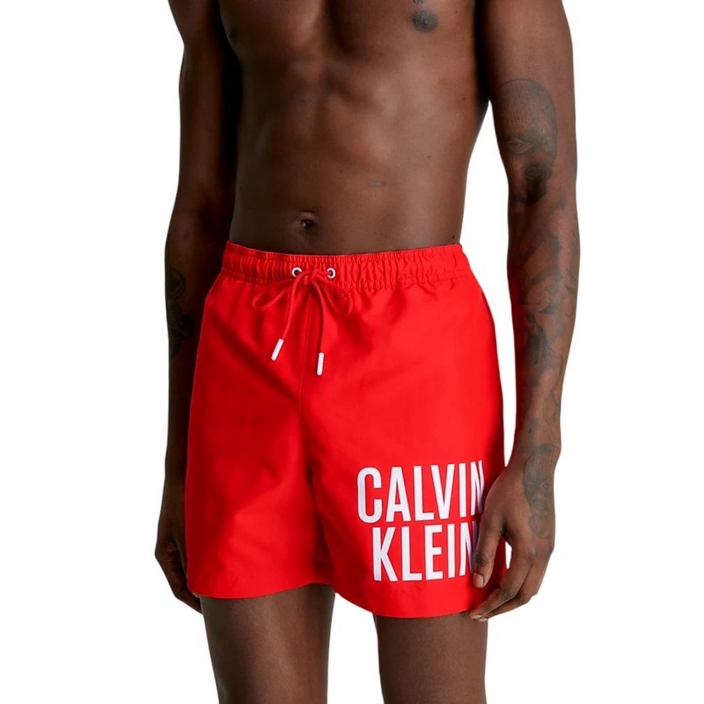 CALVIN KLEIN JEANS MEDIUM DRAWSTRING ΜΑΓΙΟ ΑΝΔΡΙΚΟ RED