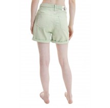 CALVIN KLEIN JEANS MOM SHORT ΒΕΡΜΟΥΔΑ ΓΥΝΑΙΚΕΙΑ MINT